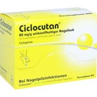 Dermapharm CICLOCUTAN 80 mg/g wirkstoffhaltiger Nagellack 6 g