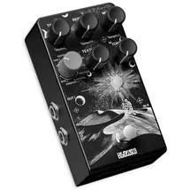 klowra Everlast Delay-Effektpedal für E-Gitarre mit 9 Stereo-Delay-Typen, Tap Tempo, True Bypass, Analog Dry-Through, Expression-Pedal-Unterstützung