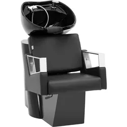 physa Friseurwaschplatz - neigbares Waschbecken mit Mischbatterie, Schlauch und Brause - funktionales Design PHYSA POMEZIA