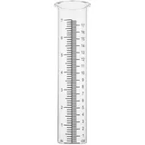 Housoutil Regen Manometer Regenmesser Für Garten 2Pcs Glas Regenmesser Ersatz Regenmesser R?hrchen Regenmesser Glasr?hrchenblüte Vase für Gartengarten im Freien nach Hause Regenmesser Labor Rohre