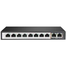 Lupus 10 Kanal PoE Switch 10997