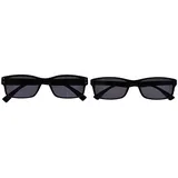The Reading Glasses CompanyDie Lesebrille Unternehmen Herren Groß Schwarz Sonnen-Leser UV400 S11-1 +1 & Die Lesebrille Unternehmen Schwarz Sonnen-Leser UV400 Designer Stil Herren Damen S92-1 +1