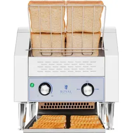 Royal Catering Durchlauftoaster - 2200 W - 7 Geschwindigkeiten 3 Heizstufen