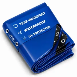 Umbrella Abdeckplane 600 x 500 cm Blau