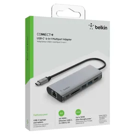 Belkin 6-in-1 USB-C Multiport Adapter