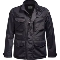 Blauer H.T. Ethan Textiljacke Blau L