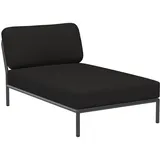 Houe Level Outdoor Chaiselong Lounge-Modul 4 Kohle Dunkelgrau