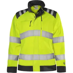 Damen Warnschutz Bundjacke "4068 GPLU" Green Trofta - XL - gelb/schwarz