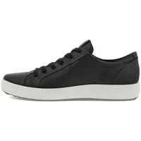 ECCO Herren Soft 7 Sneaker, Black, 43 EU