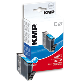 KMP kompatibel zu Canon CLI-8C cyan