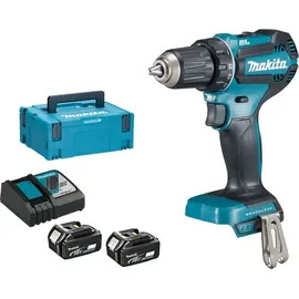 Makita DDF485RFJ inkl. 2 x 3 Ah + Ladegerät + Makpac