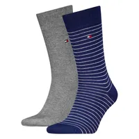 Tommy Hilfiger Socken mit diskretem Logo blau 43-46