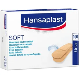 Hansaplast Soft Strips 1,9 cm x 7,2 cm 100 St.