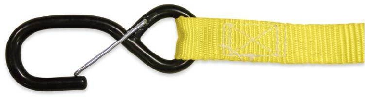 Acerbis Big Tie Downs 25mm, geel