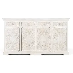 Sideboard Kommode geschnitzt handgearbeitet