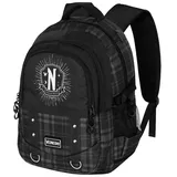 Karactermania Wednesday Chains Plus Rucksack Schwarz