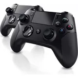 CSL 2x Bluetooth Gamepad Controller mit Dual Vibration für PS4 Touchpad 3,5mm Gyrosensor