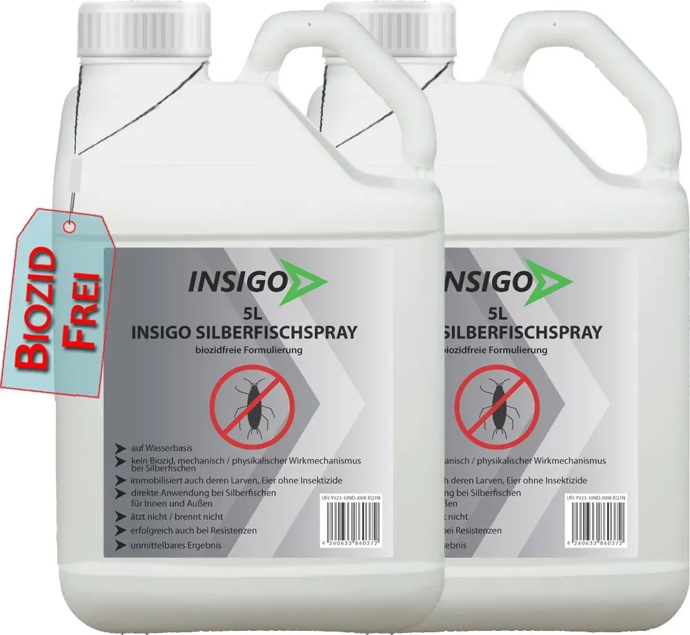 Insigo Silberfischspray Spray 10 l