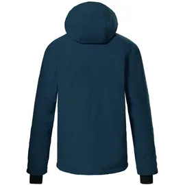KILLTEC Herren Skijacke/Funktionsjacke mit abzippbarer Kapuze und Schneefang KSW 44 MN SKI JCKT, dunkelpetrol, M,