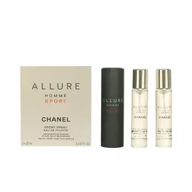 Chanel Allure Homme Sport Eau de Toilette refillable 20 ml + Refill 2 x 20 ml
