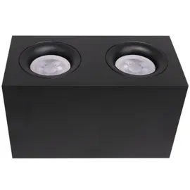 Maytoni Slim Aufbau-downlight schwarz 2xgu10