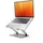 InnovaGoods InnovaGoods® Faltbarer und Verstellbarer Laptop-Ständer, höhen- und neigungsverstellbar, rutschfest, offener Rahmen, 10„-18“, Kohlenstoffstahl, ideal für Büro und Telearbeit