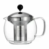 Ritzenhoff & Breker Teekanne ENJOY, aus Glas, 700 ml aus hitzebeständigem Glas, inkl. Teesieb aus rostfreiem - 1 Stück (820782)