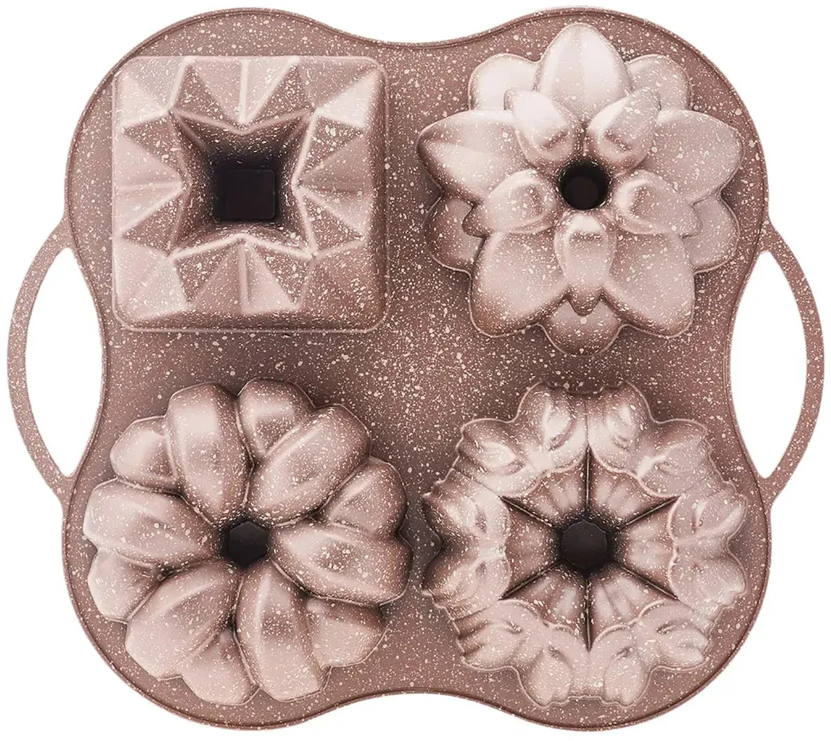 Karaca Cake Pro 4 Teilige Rosegold Gießen Kuchenform