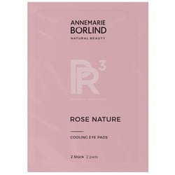 ANNEMARIE BÖRLIND ROSE NATURECOOLING EYE PADS, 6x2 Stück Augenmasken & -pads