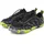John Devin Sneaker Herren Weite E schwarz/gelb 43