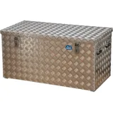 ALUTEC München Alu-Transportbox 250 l grau 102,2 x 52,5 x 52 cm