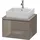 Duravit L-Cube 62x54,7cm, f Gr hgl, f Kons, 2 Schub.