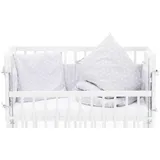 fillikid Fillikid, Kinderbettwäsche, Bettset zu Beistellbett Nino Luxe 80 x 80 cm, 35 x 40 cm,