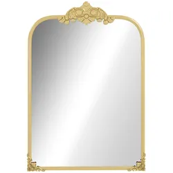 HOMCOM Wandspiegel Glas, Metall