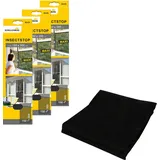 Schellenberg Fliegengitter-Gewebe Maxi für große Fenster 150 x 300 cm Grau/Weiß