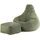 I.C.O.N. Icon Dalton Sitzsack mit Hocker Cord, Salbeigrün, Gaming Sitzsack Erwachsene mit Füllung, Bean Bag, Lounge Sessel, Lounge Stuhl, Schlafzimmer, Wohnzimmer Möbel