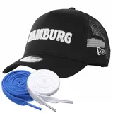 King of Trade Hamburger SV HSV Cap Thyra + 2 Paar Fan-Schnürsenkel