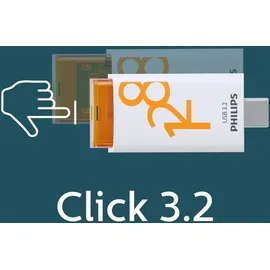 Philips Click Series USB-Stick 128 GB