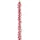 Creativ deco Weihnachtsgirlande 150 cm rot