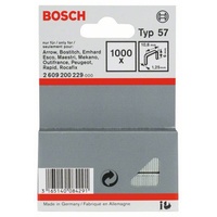 Bosch Professional Typ 57 Tacker-Klammern 6x10.6mm, 1000er-Pack (2609200229)