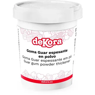 Dekora - Lebensmittel Zusatzstoff Guarkernmehl Pulver - 400 g