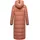 Navahoo Damen, warmer Winter Steppmantel mit Kapuze Schmuseengel Terracotta Gr. M - M
