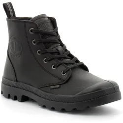 PALLADIUM Unisex Pampa Zip Leather ESS Boots Stiefelette 76888 Schwarz 40