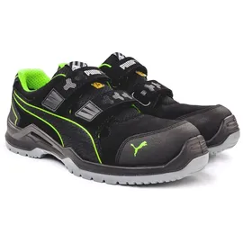 Puma Sicherheitssandale Neodyme Green Low Gr.48 schwarz/grün Mikrofaser/Mesh