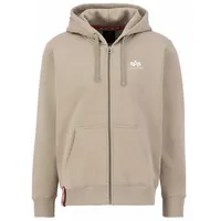 Alpha Industries Basic Zip Sl Kapuzenpullover Vintage Sand S