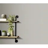 Erismann Vliestapete Uni taupe 10,05 x 0,53 m