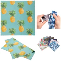 Lens-Aid Mikrofaser Reinigungstuch in schickem Design: Für Kamera, Objektiv, Display und als Brillen-Putztuch (Mikrofasertuch 20x20 cm)