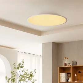 LINDBY Narima 1 LED rund silber/weiß