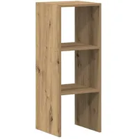 vidaXL Bücherregal Stapelbar 30 x 30 x 80 cm Braun