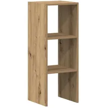 vidaXL Bücherregal Stapelbar 30 x 30 x 80 cm Braun